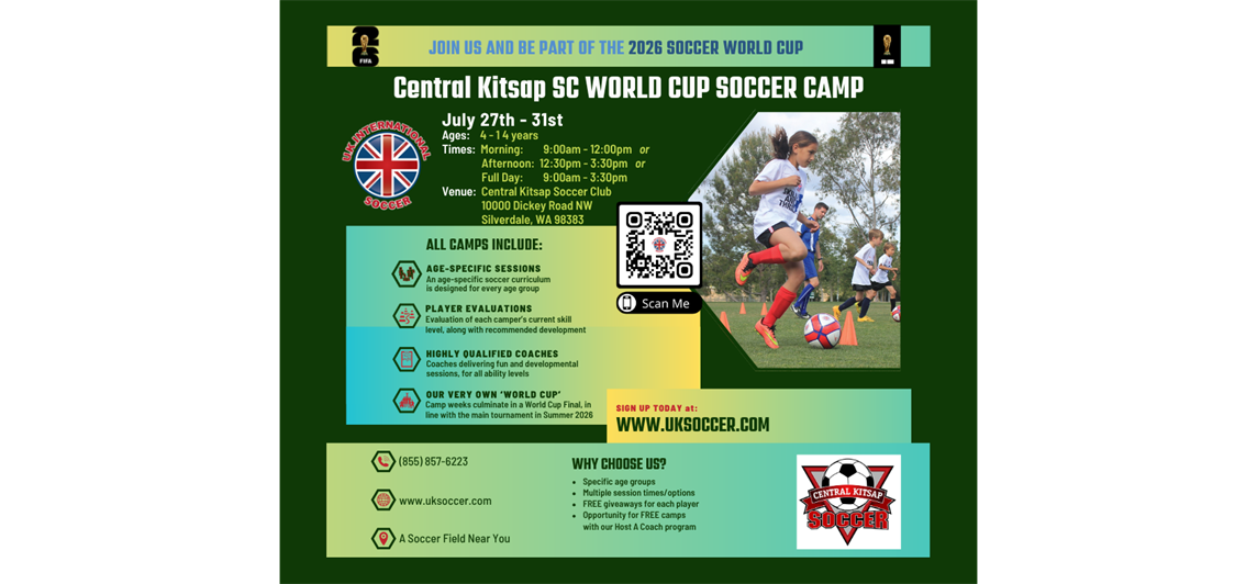 2026 World Cup Summer Camp July 27th-31st